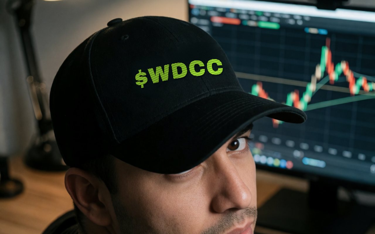$WDCC embroidered hat, worn