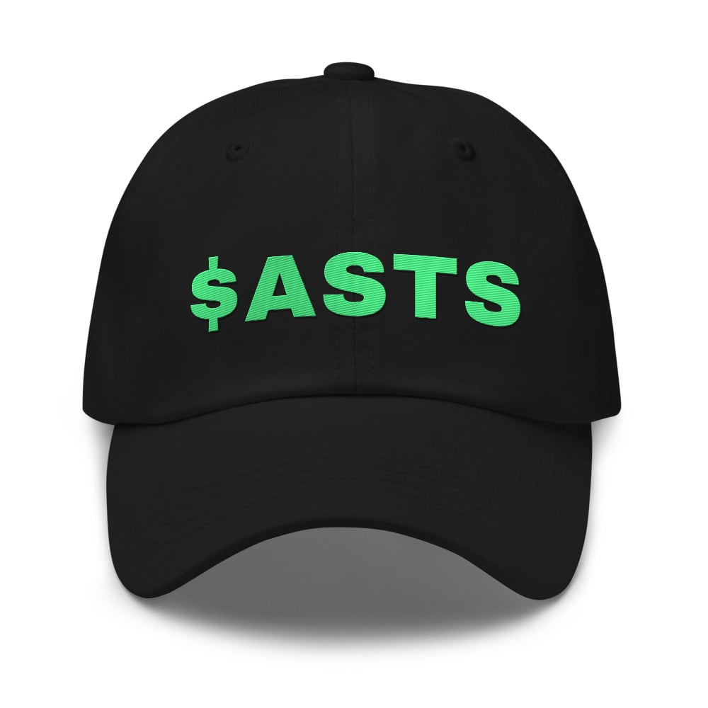$ASTS embroidered hat