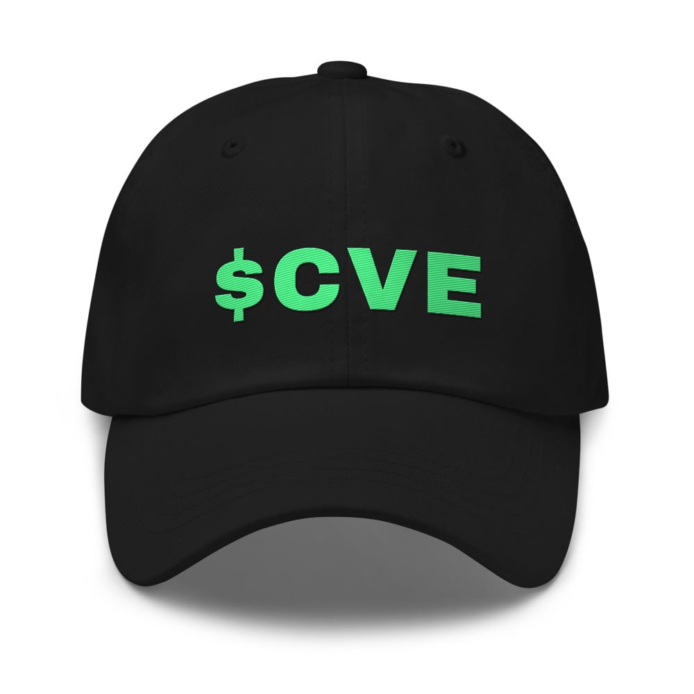 $CVE embroidered hat