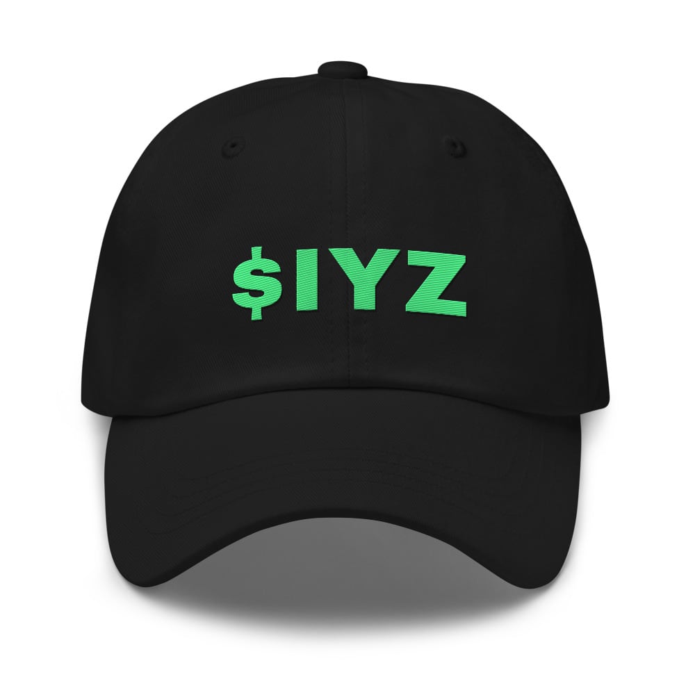 $IYZ embroidered hat