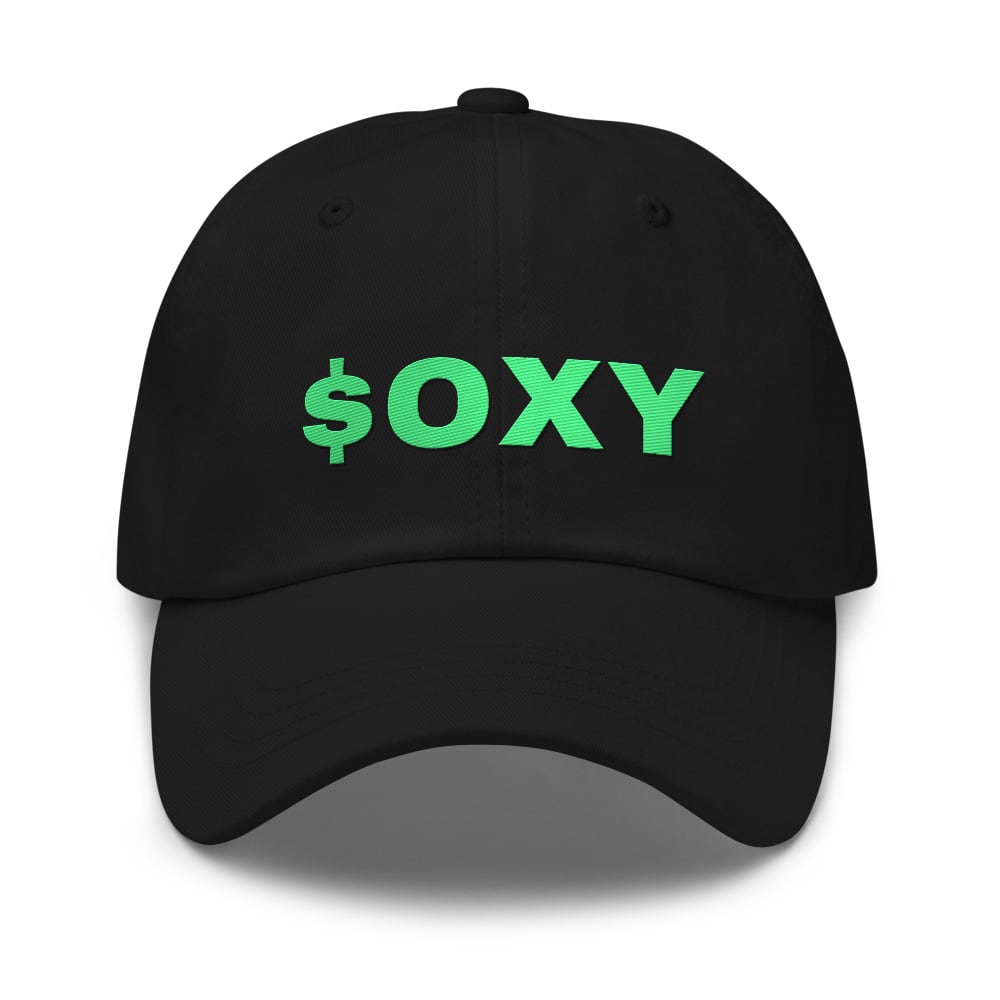 $OXY embroidered hat