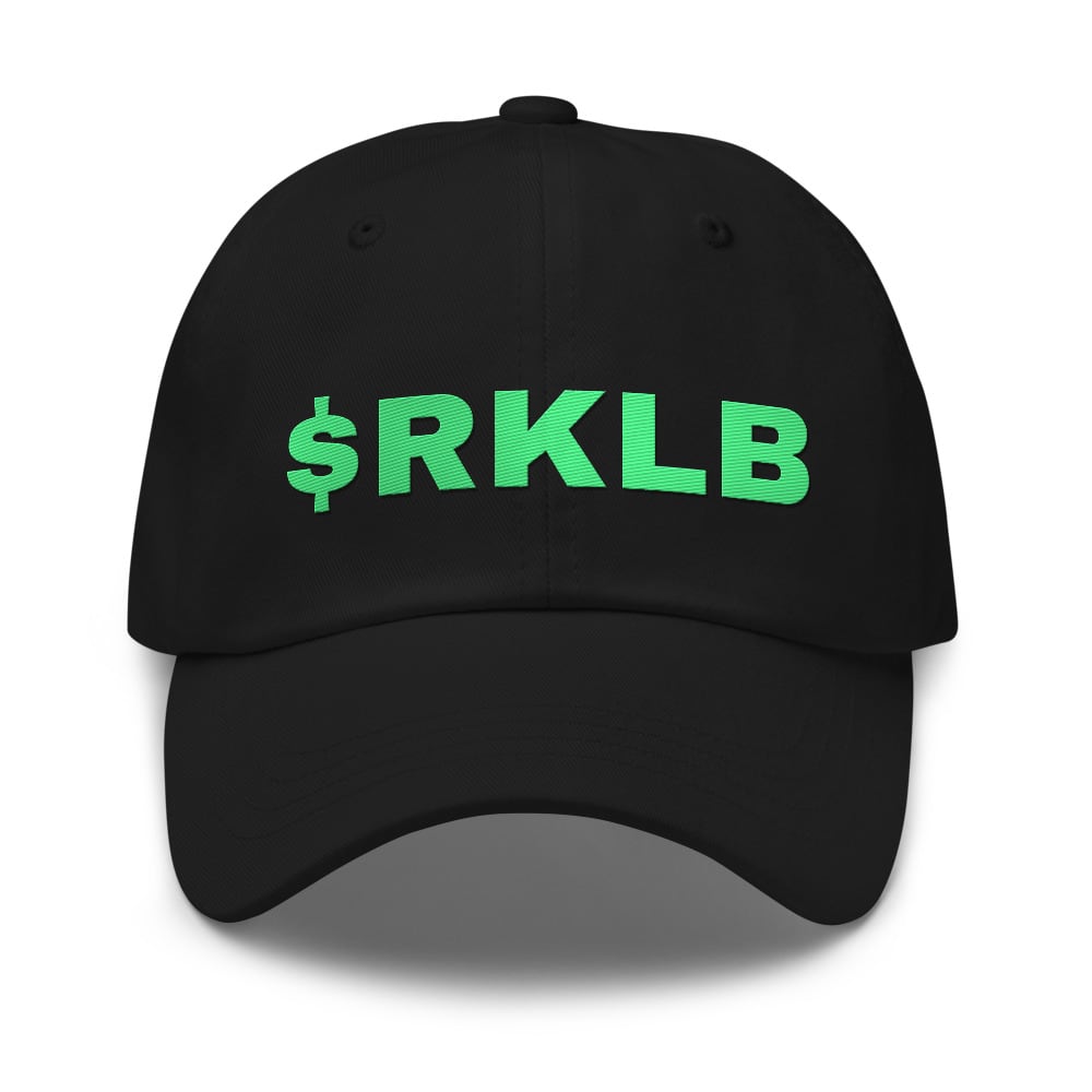 $RKLB embroidered hat