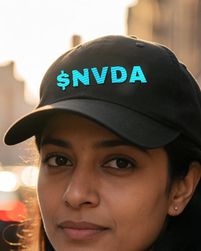 Street-style shot of someone walking in a black ticker cap